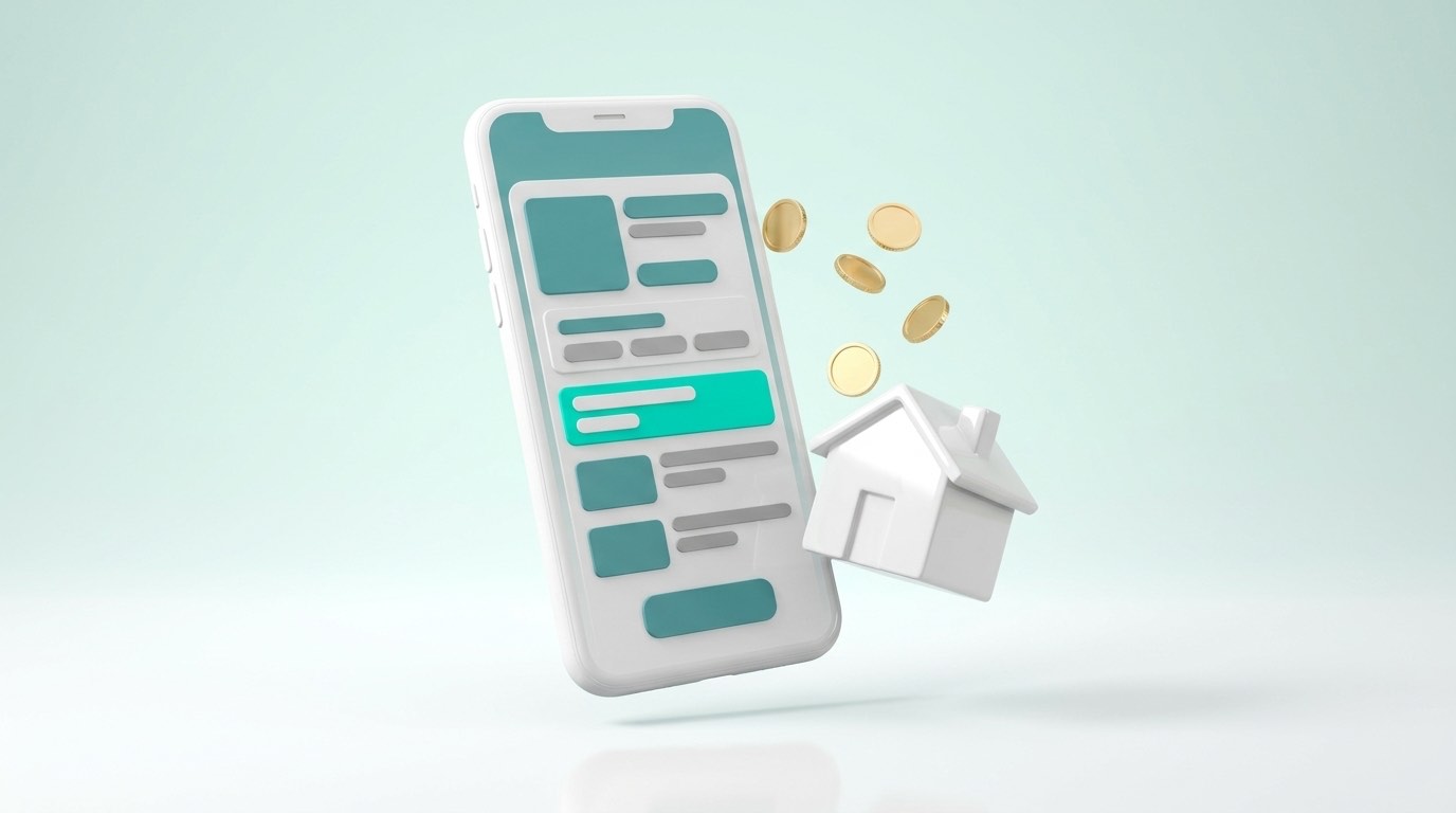 Airbnb listing on a phone showing the guest cleaning fee as a separate line from the nightly rate